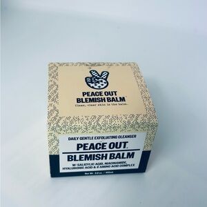 Peace Out Blemish Balm New Sealed 3.6 Oz
